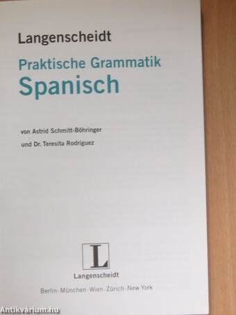 Langenscheidt Praktische Grammatik Spanisch