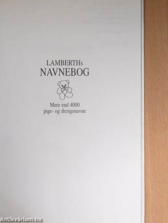 Lamberths Navnebog