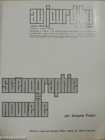 Scénographie nouvelle