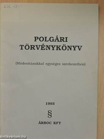 Polgári törvénykönyv