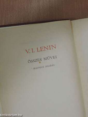 V. I. Lenin összes művei 5.