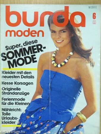 Burda Moden Juni 1982