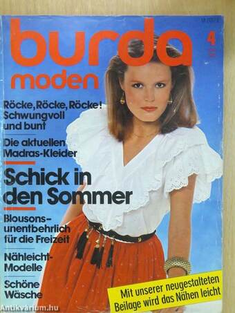 Burda Moden April 1982