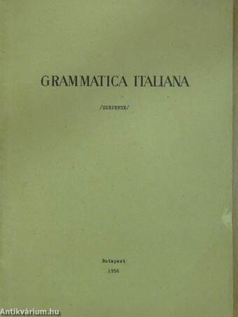 Grammatica Italiana