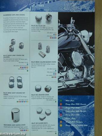 Yamaha Genuine Star Accessories 2002