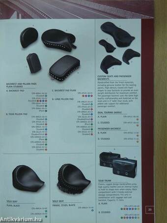 Yamaha Genuine Star Accessories 2002