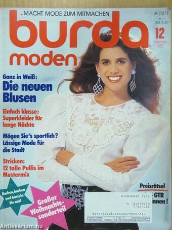 Burda Moden Dezember 1987