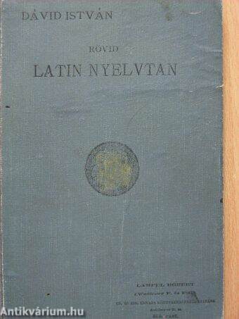 Rövid latin nyelvtan