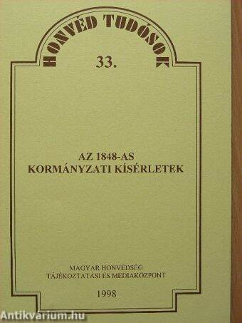 Az 1848-as kormányzati kísérletek