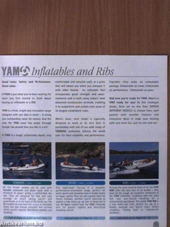 Yamaha Inflatables and Ribs 2002