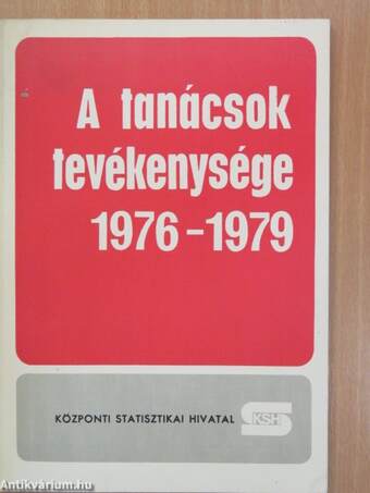 A tanácsok tevékenysége 1976-1979