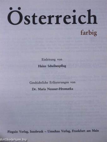 Österreich farbig