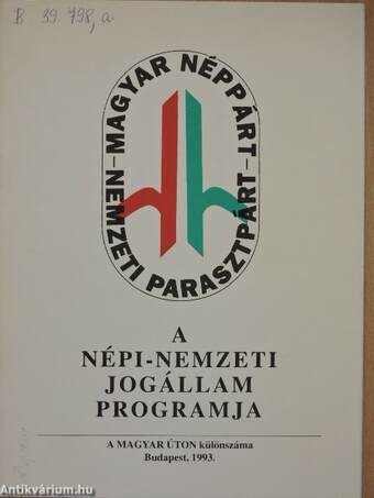 A népi-nemzeti jogállam programja