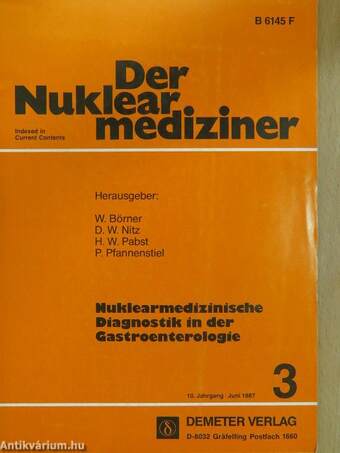 Der Nuklearmediziner Juni 1987