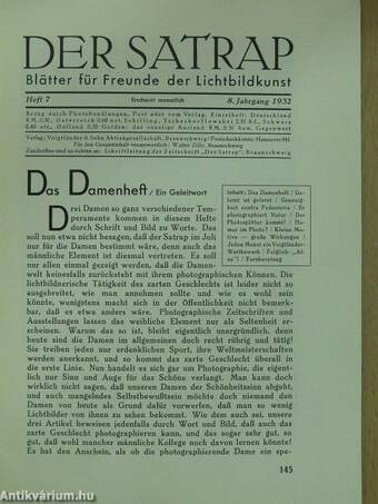 Der Satrap 7/1932