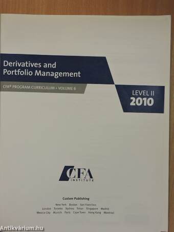 Derivatives and Portfolio Management