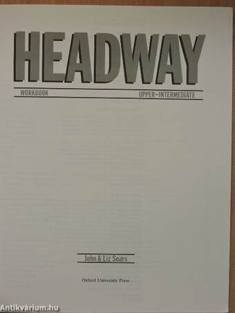 Headway - Upper-Intermediate - Workbook