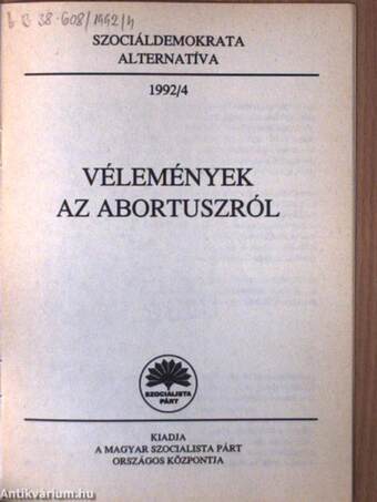 Vélemények az abortuszról