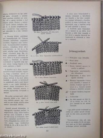 Az Uj Idők kézimunka könyve - Kötés és horgolás