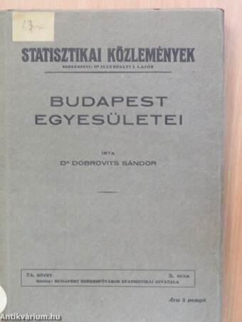 Budapest Egyesületei