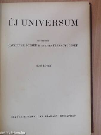 Új Universum I-III.