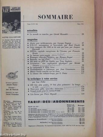 Science et Vie Mars 1962