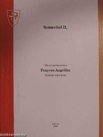 Számvitel II.