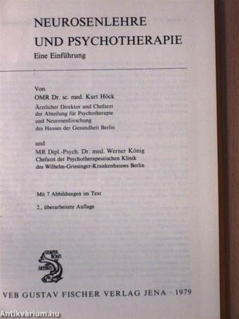 Neurosenlehre und Psychotherapie