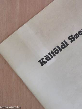 Külföldi Szemle 1985. Különszám