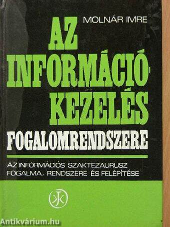 Az információkezelés fogalomrendszere