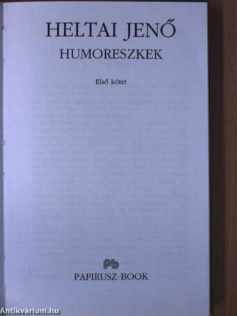 Humoreszkek I.