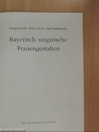 Bayerisch-ungarische Frauengestalten