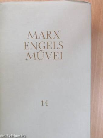 Karl Marx és Friedrich Engels művei 14.