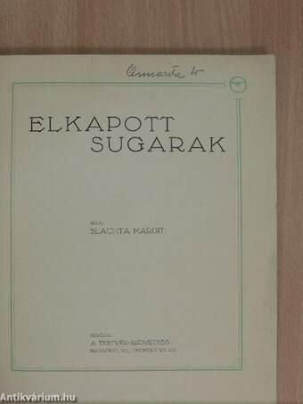 Elkapott sugarak