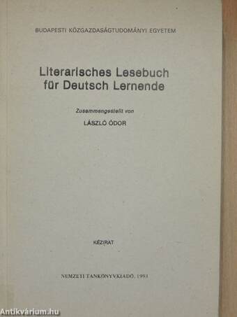 Literarisches Lesebuch für Deutsch Lernende