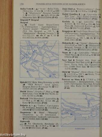 International Youth Hostel Handbook I. 1985/86