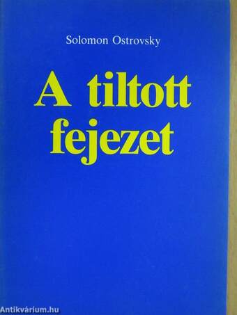 A tiltott fejezet