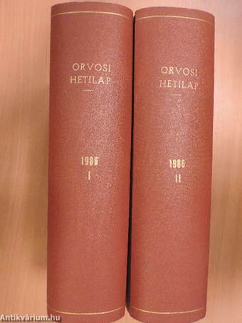 Orvosi Hetilap 1986. január-december I-II.