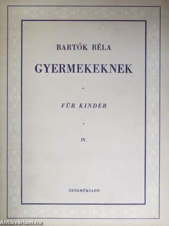 Gyermekeknek IV.