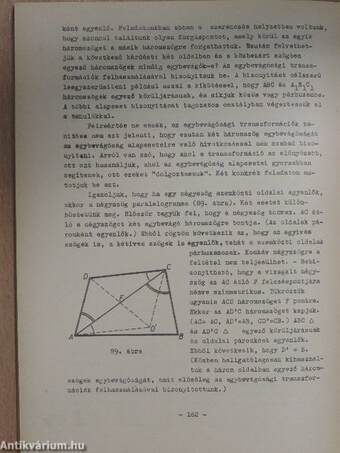 Fejezetek a középiskolai matematika tanítás módszertanából I.