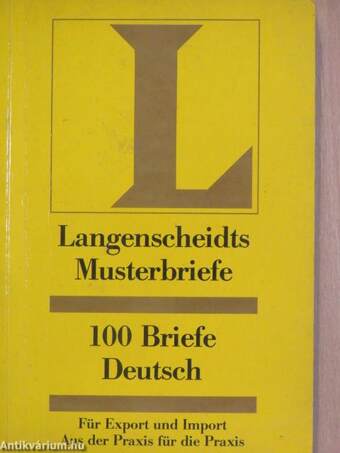 100 Briefe Deutsch für Export und Import