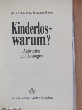 Kinderlos - warum?