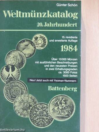 Weltmünzkatalog 1984. I-II.