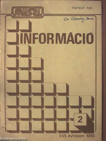 MÜSZI Információ 1988/2.