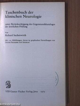 Taschenbuch der klinischen Neurologie