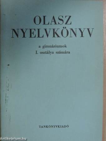 Olasz nyelvkönyv I.