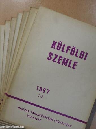 Külföldi Szemle 1967. január-december + különszám