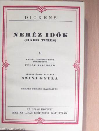 Nehéz idők I-II.