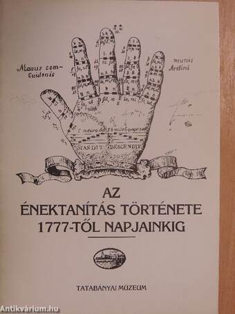 Az énektanítás története 1777-től napjainkig