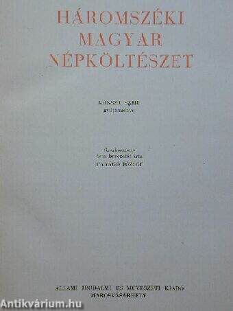 Háromszéki magyar népköltészet